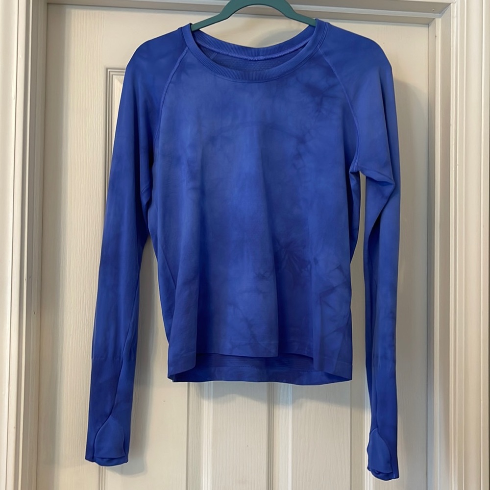 Lululemon physic marble dye long sleeve 10